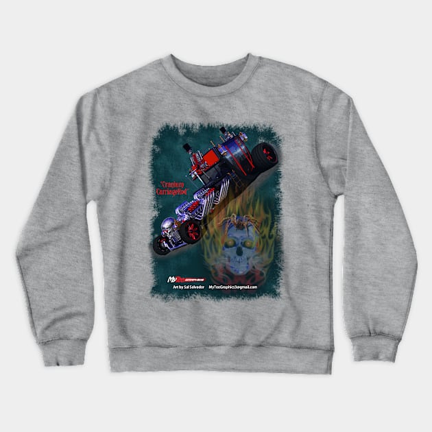 Cranium CarriageRod Crewneck Sweatshirt by MyTeeGraphics